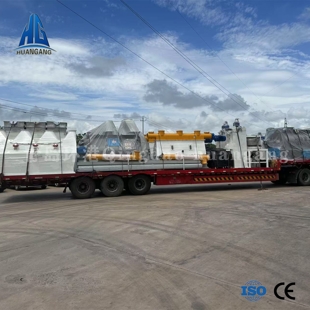 Dry mortar production line mixing plant