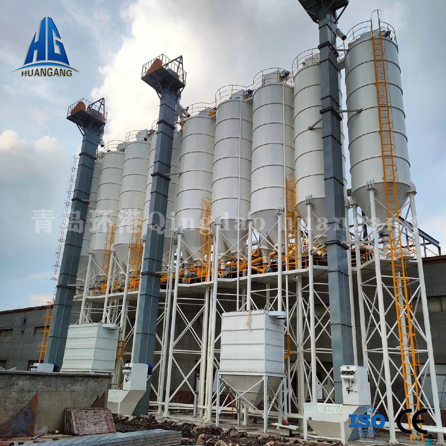 Tile adhesive production line