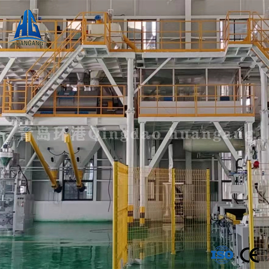 Tile adhesive production line equipment