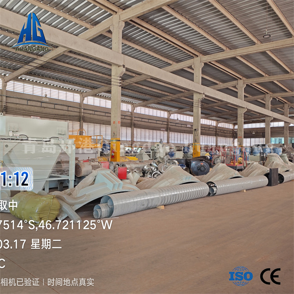 Ready-mixed mortar production line