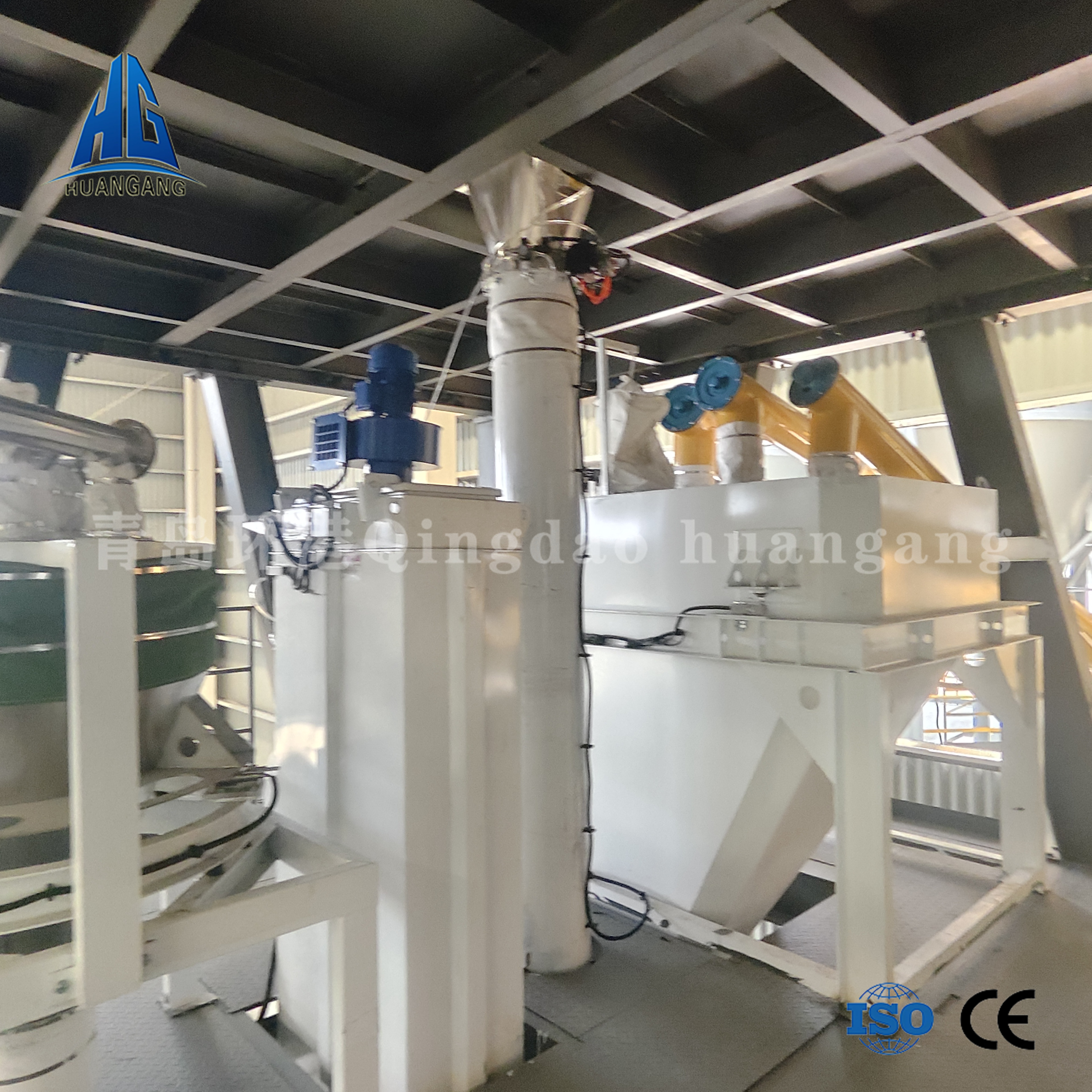 Self-leveling mortar equipment