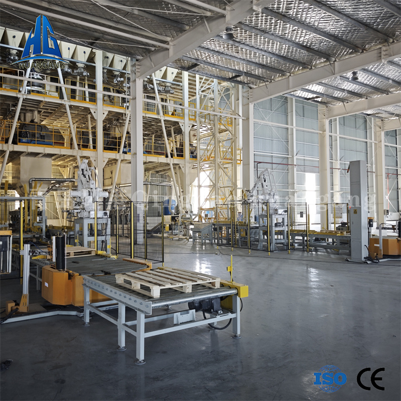 Dry mortar mixing station