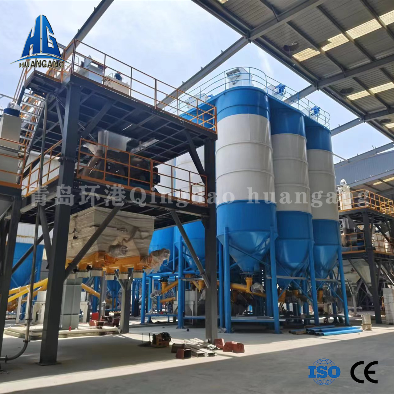 Gypsum mortar equipment